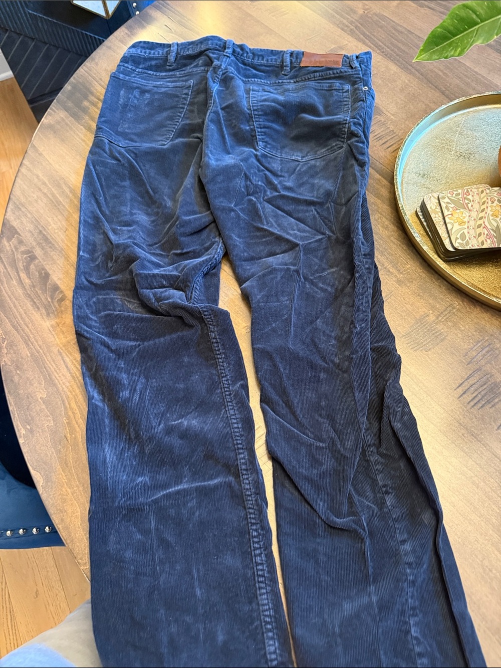Men’s Blue Corduroy Polo Ralph Lauren Pants!